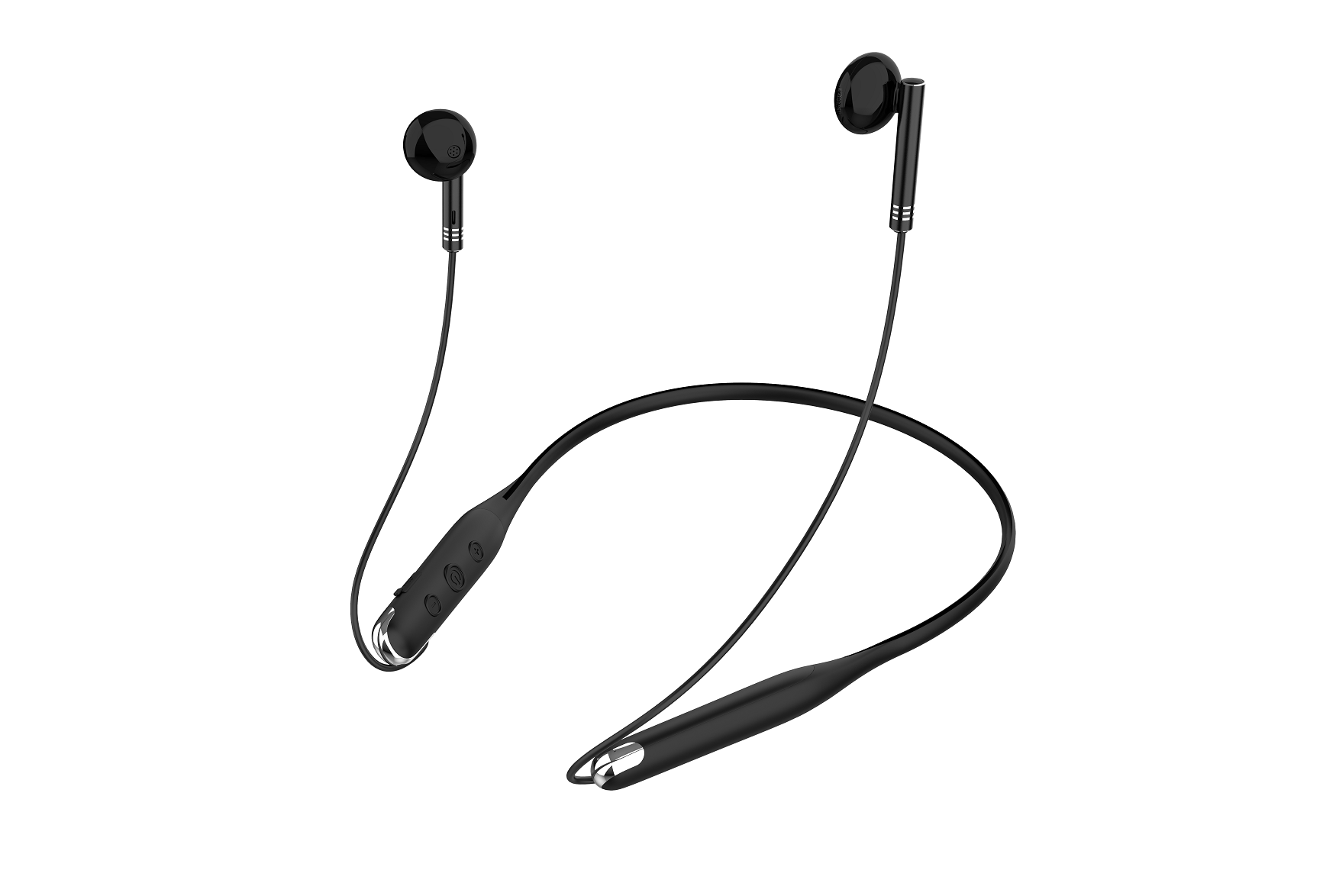 Wireless Neckband Earphone with Memory Card slot Techspark